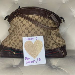 Gucci Monogram GG Handbag Satchel